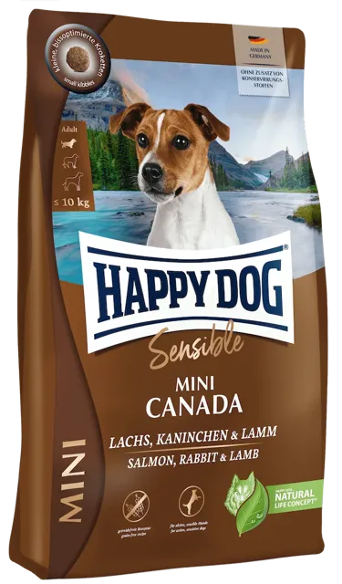 Happy Dog Sensible Mini – Rabbit & Lamb (Mini Canada)