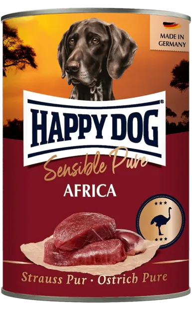 Happy Dog Sensible Pure – Ostrich Pure (Africa)