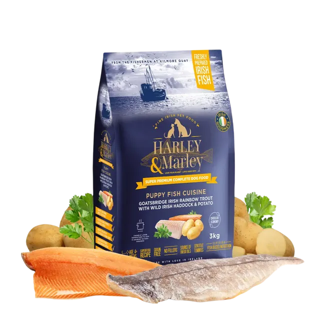 Harley & Marley Puppy Fish Cuisine – —