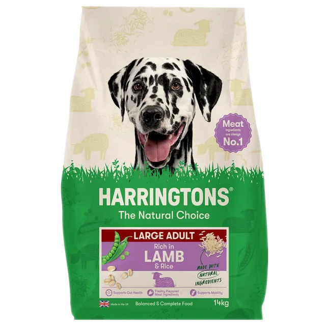 Harringtons Dry Large Breed Adult – Lamb & Rice