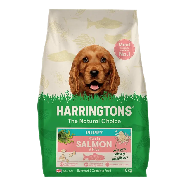 Harringtons Dry Puppy – Rich in Salmon & Rice