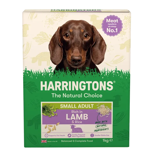 Harringtons Dry Small Adult – Rich In Lamb & Rice