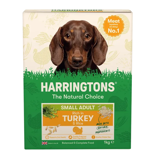 Harringtons Dry Small Adult – Rich In Turkey & Rice