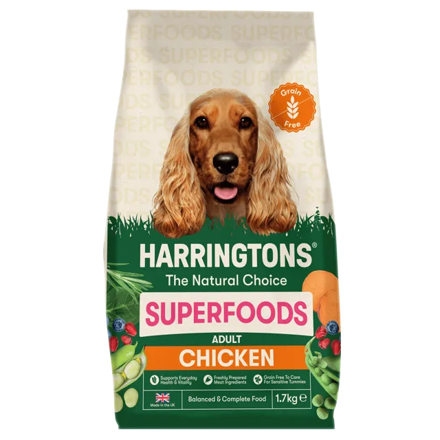 Harringtons Superfoods Grain free Dry – Chicken with Vegetables