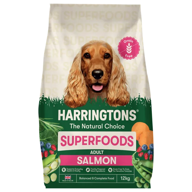 Harringtons Superfoods Grain free Dry – Salmon with Vegetables