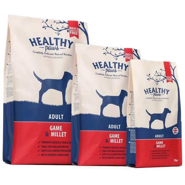 Healthy Paws Adult – Game & Millet