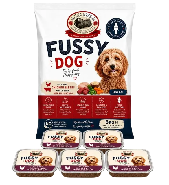 Heights Farm Fussy Dog (Sensory Bowl) – Chicken with Exotic Superfoods