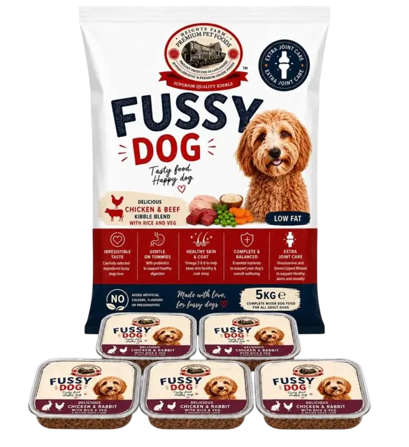 Heights Farm Fussy Dog (Sensory Bowl) – Chicken with Rabbit & Superfoods
