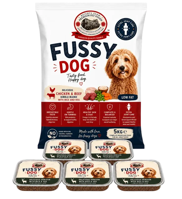 Heights Farm Fussy Dog (Sensory Bowl) – Venison with Superfoods