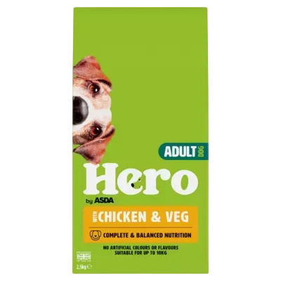 Hero by Asda Small Dog Adult Dry – —