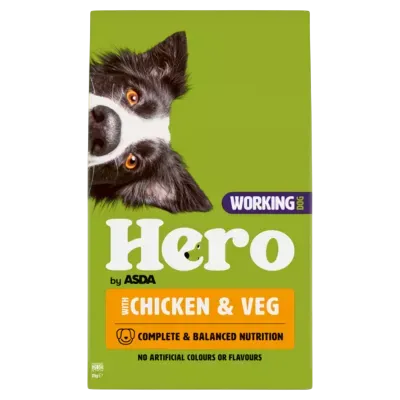 Hero by Asda Working Dog Dry – —