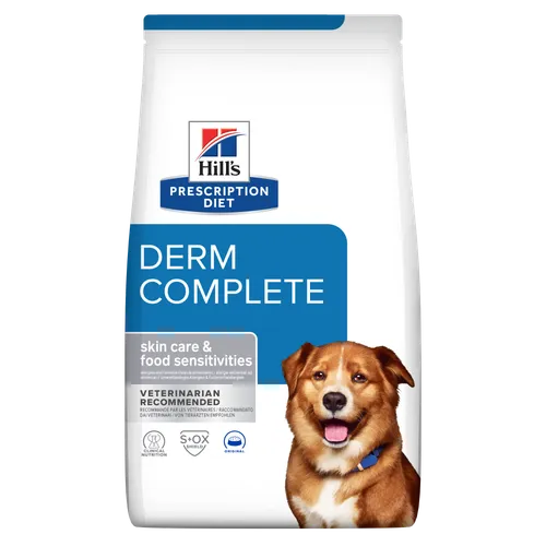 Hill's Prescription Diet Derm Complete Dry Dog Food Original – —