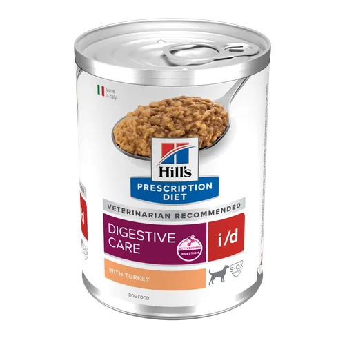 Hill's Prescription Diet i/d Dog Food — canned (with Turkey) – —