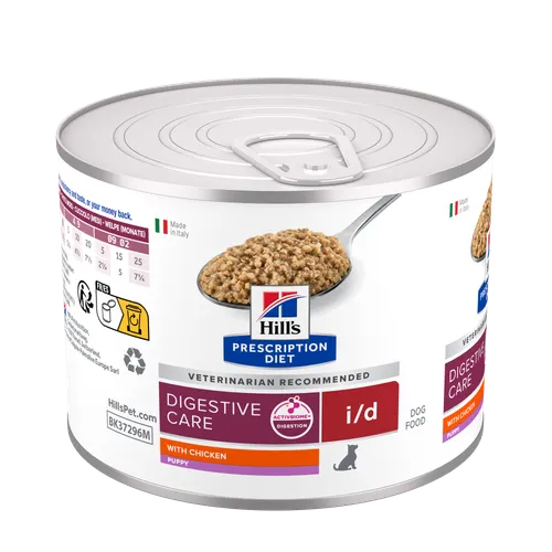 Hill's Prescription Diet i/d Puppy Food — canned (with Chicken) – —