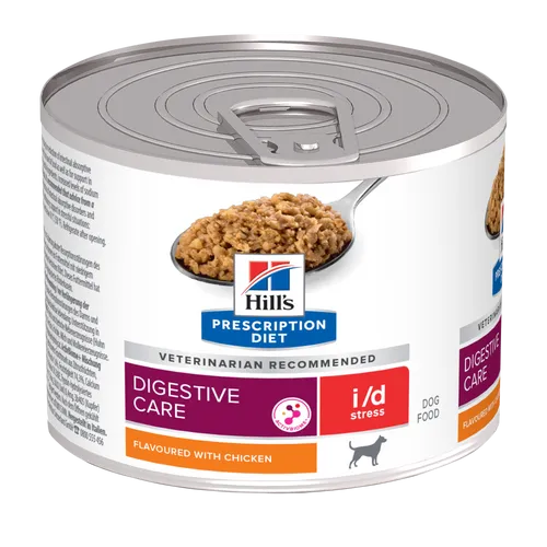 Hill's Prescription Diet i/d Stress Wet Dog Food with Chicken – —