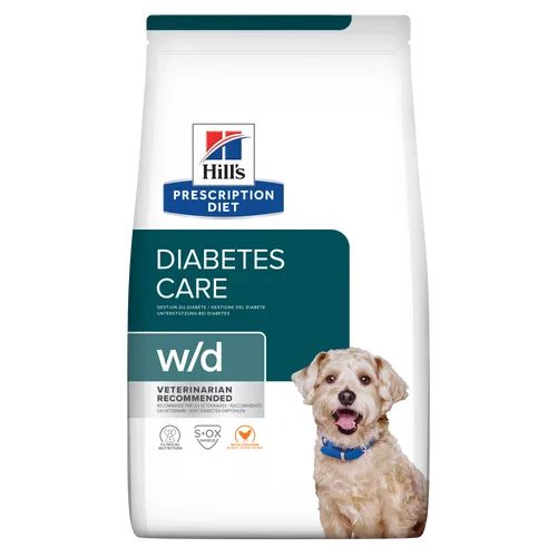 Hill's Prescription Diet w/d Dry Dog Food with Chicken – —