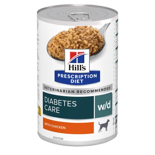 Hill's Prescription Diet w/d Wet Dog Food with Chicken – —