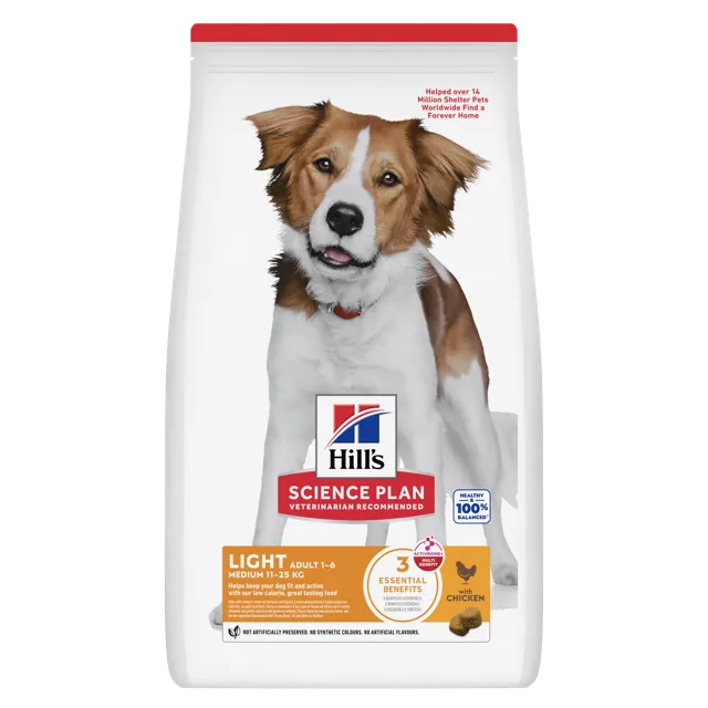 Hill's Science Plan Adult 1-6 Light Medium – —