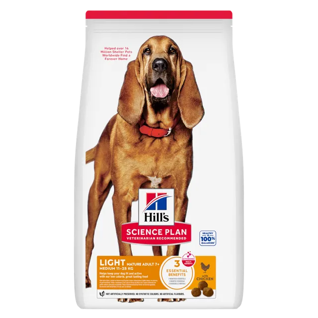 Hill's Science Plan Mature Adult 7+ Light Medium – —