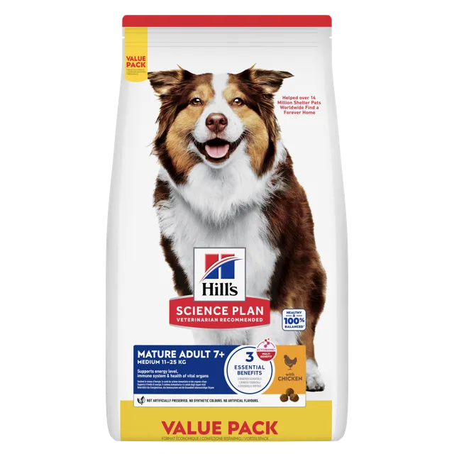 Hill's Science Plan Mature Adult 7+ Medium – —