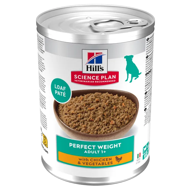 Hill's Science Plan Perfect Weight Adult Dog Food with Chicken & Vegetables – —