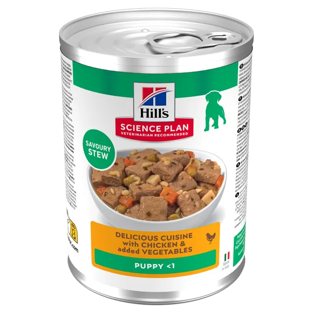 Hill's Science Plan Puppy Stew with Chicken & added Vegetables – —