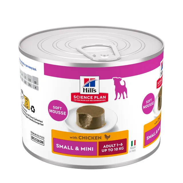 Hill's Science Plan Small & Mini Adult Dog Food with Chicken (Wet) – —