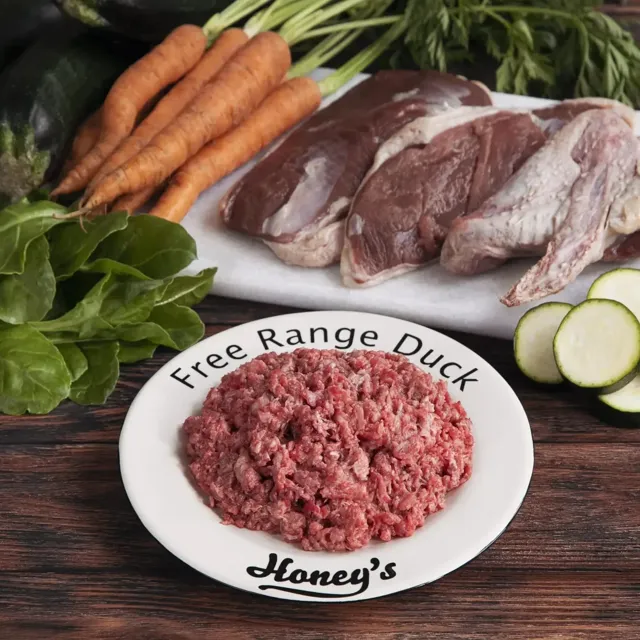 Honey's Out of Season Working Dog Food – free range duck
