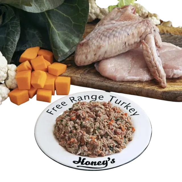 Honey's Out of Season Working Dog Food – Free Range Turkey