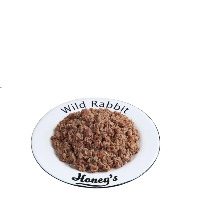 Honey's Out of Season Working Dog Food – wild rabbit