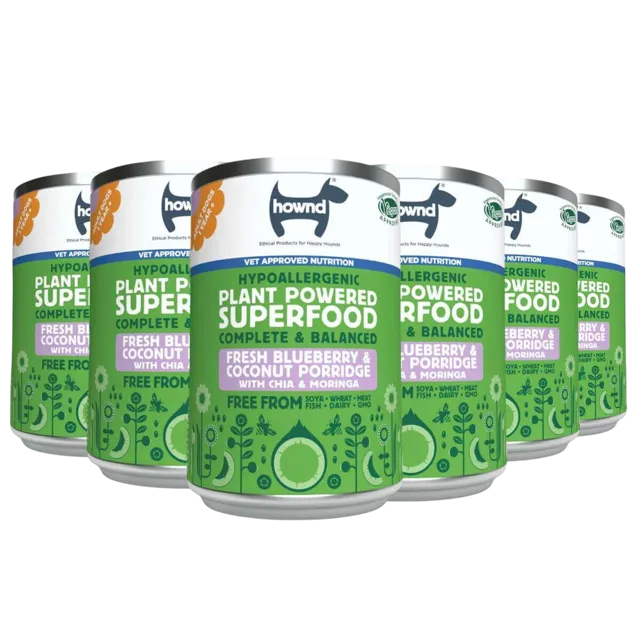 Hownd Plant Powered Superfood Wet – Fresh Blueberry