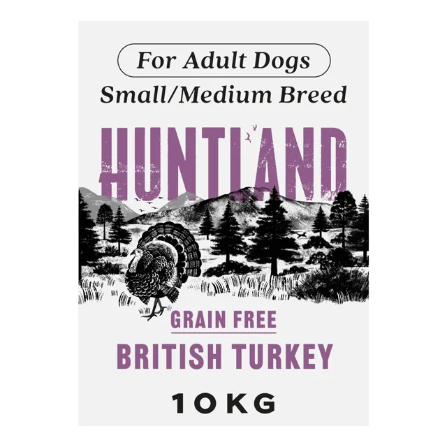 Huntland Grain Free Adult – Deboned British Turkey