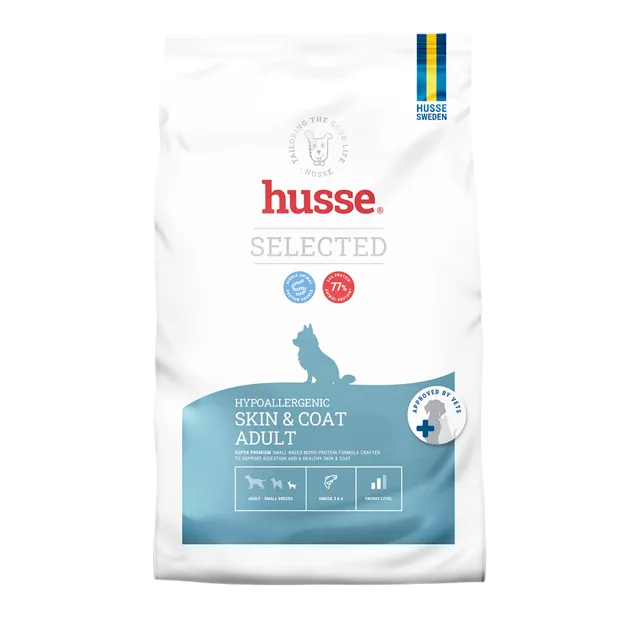 Husse Hypoallergenic Skin & Coat Adult Small Breeds – —