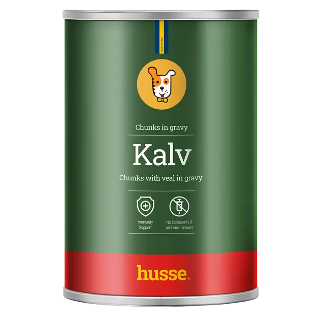 Husse Kalv Chunks in Gravy – —