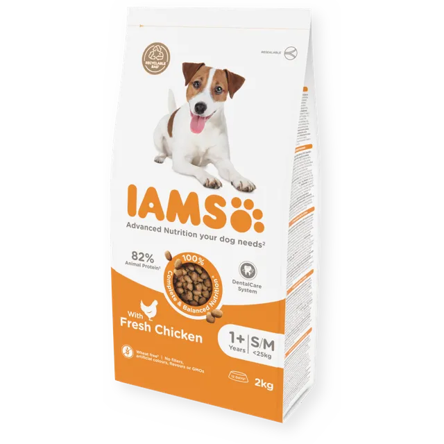 Iams Advanced Nutrition Adult Small & Medium Breed – Fresh Chicken