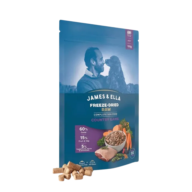 James & Ella Freeze-Dried Raw – Country Game