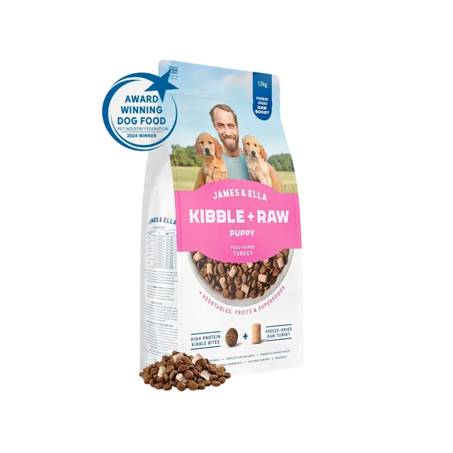 James & Ella Kibble + Raw Puppy – —
