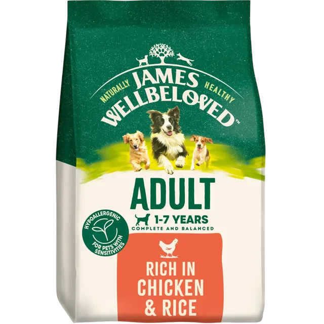 James Wellbeloved Adult Dry – Chicken & Rice
