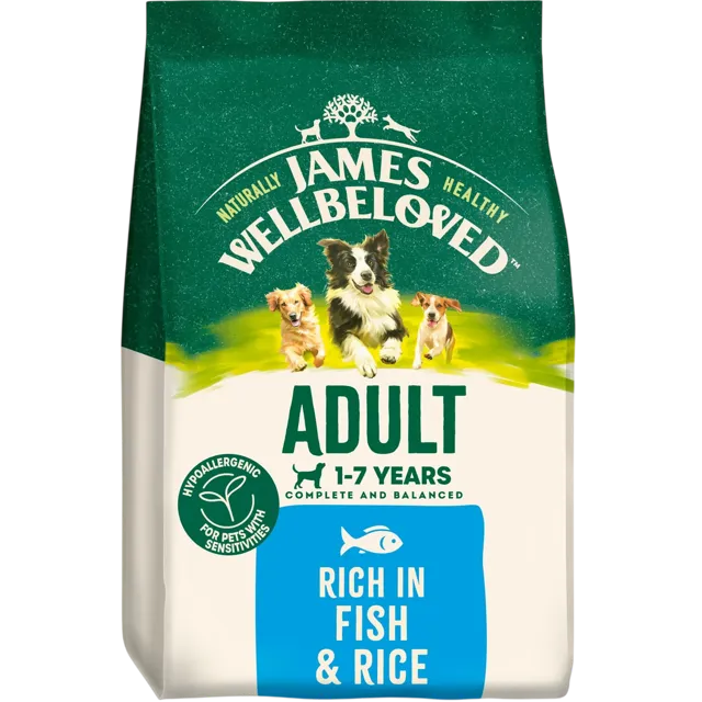 James Wellbeloved Adult Dry – Fish & Rice