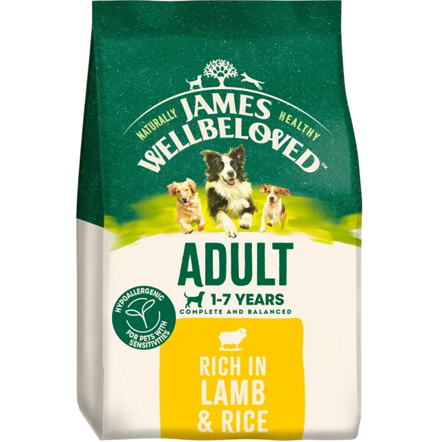 James Wellbeloved Adult Dry – Lamb & Rice