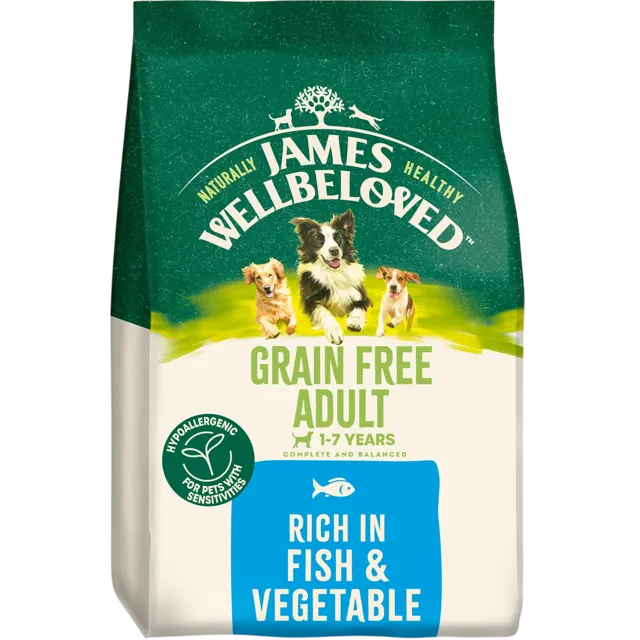 James Wellbeloved Adult Grain Free Dry – Fish & Veg