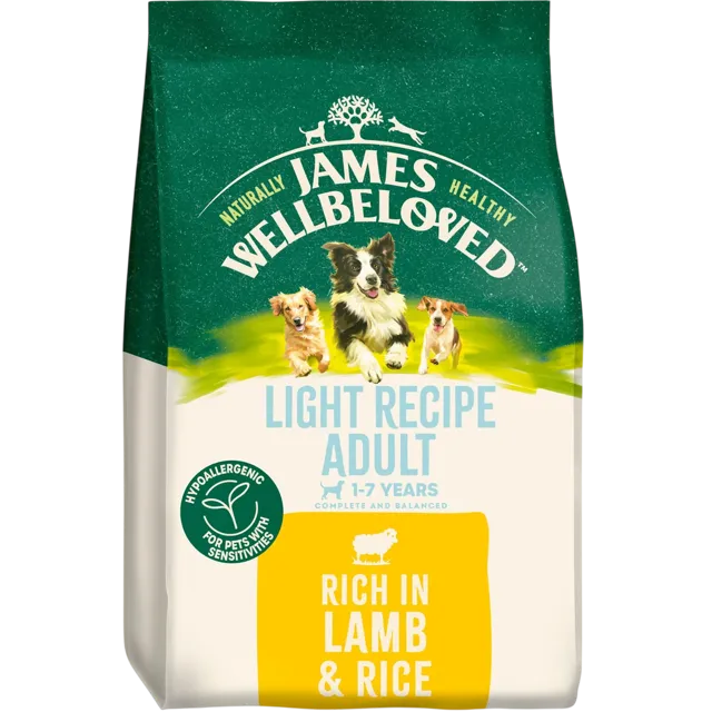 James Wellbeloved Adult Light Dry – Lamb & Rice