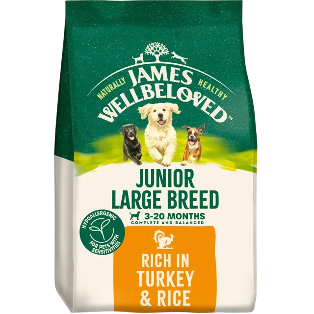 James Wellbeloved Junior Dry – Turkey And Rice