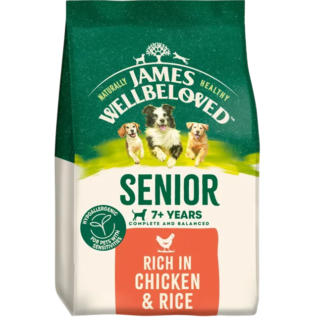 James Wellbeloved Senior Dry – Chicken and Rice