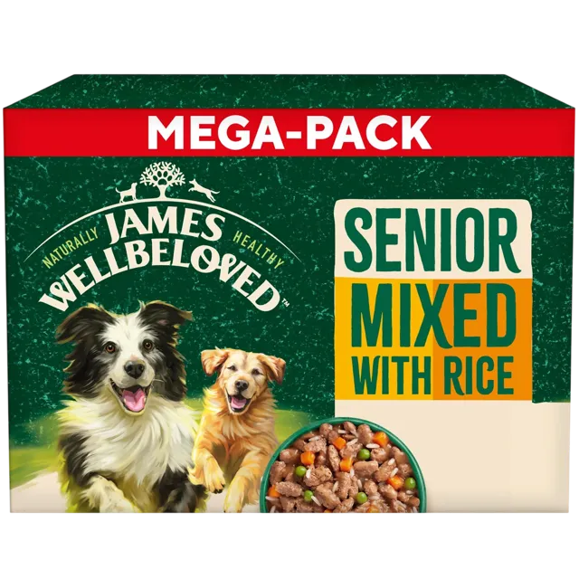 James Wellbeloved Senior Wet Food – Turkey, Lamb & Chicken In Gravy