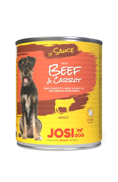 JosiDog in Sauce – Beef & Carrot
