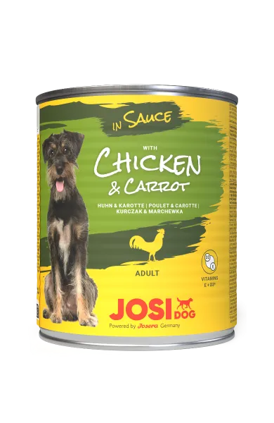 JosiDog in Sauce – Chicken & Carrot