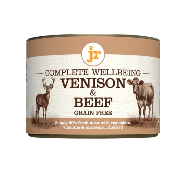 JR Complete Wellbeing – Venison & Beef