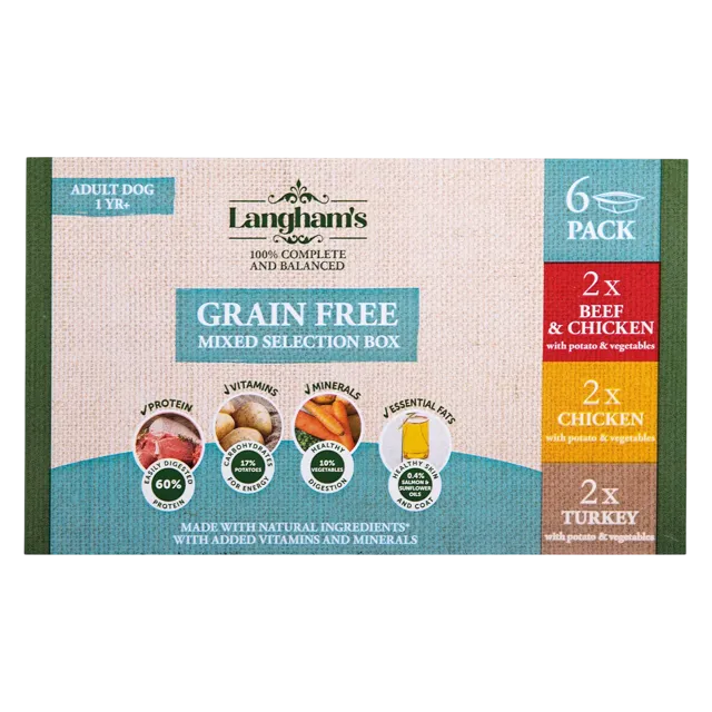 Langham's Grain Free Pate – Beef & Chicken Pate