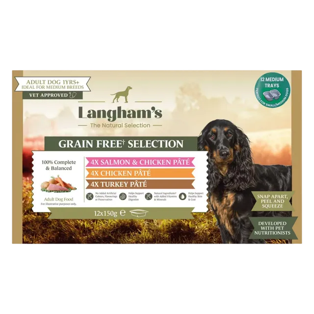 Langham's Grain Free Pate – Salmon & Chicken Pate